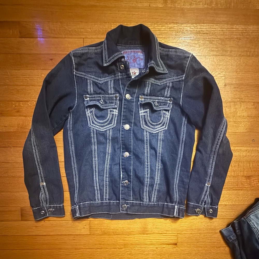 True Religion Dark Blue Denim Jacket